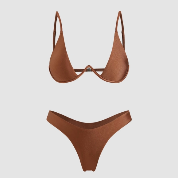 Cider brown bathing suit - Picture 10 of 10